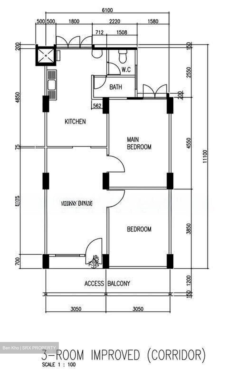 Blk 534 Bukit Batok Street 51 (Bukit Batok), HDB 3 Rooms #629644061